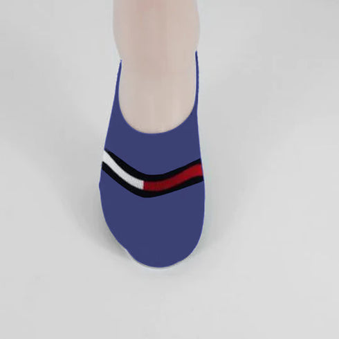 Tommy Legs No Show Invisible Socks Light Blue
